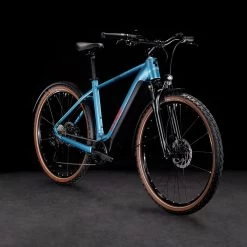 Cube Boutique -Cube Boutique CUBE Nuride Hybrid Performance 625 Allroad metalblue n red 632661 2