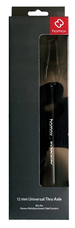 Hamax Adaptateur D'attelage De Remorque 12mm Axe Enfichable -Cube Boutique Hamax Universal 12mm Steckachsset HAM490016 c