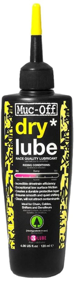 Muc-Off Dry Lube Huile Pour Chaîne Sèche -Cube Boutique Muc Off Dry Lube 120ml 1