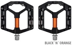 RFR Pédales Plates SLT 2.0 -Cube Boutique RFR SLT 2 0 Flat Plattformpedale 20093329 2 black orange