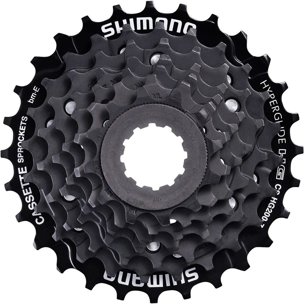 Shimano Cassette CS-HG200 à 7 Vitesses 1 Shimano Cassette CS-HG200 à 7 Vitesses