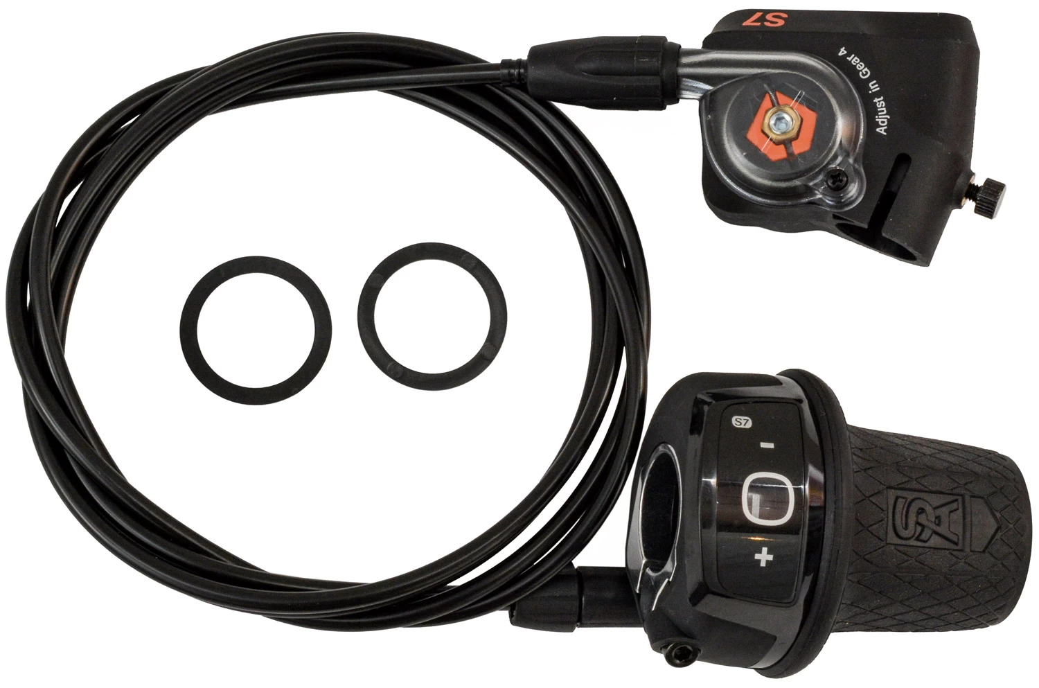 SUNRACE Twist Shifter S7 Avec Click Box Pour Moyeux Sram à 7 Vitesses 1 SUNRACE Twist Shifter S7 Avec Click Box Pour Moyeux Sram à 7 Vitesses