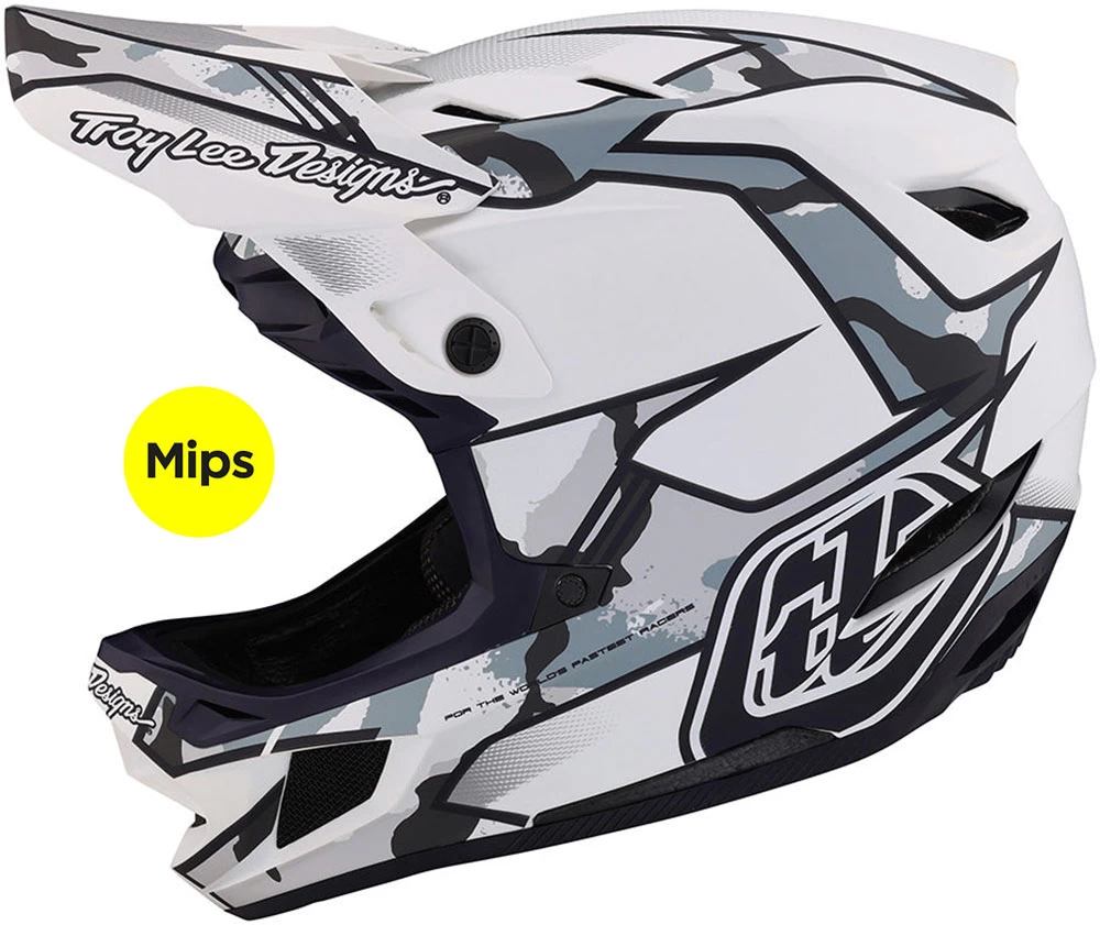 Troy Lee Designs D4 Composite MIPS Matrix Camo - Casque Full-face 1 Troy Lee Designs D4 Composite MIPS Matrix Camo - Casque Full-face