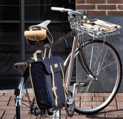 BASIL Porte-bagages De La Roue Avant De Portland 11 BASIL Porte-bagages De La Roue Avant De Portland -Cube Boutique basil portland front carrier chrome 50408 2