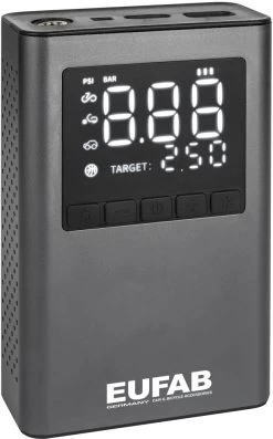 EUFAB Mini-compresseur Rechargeable