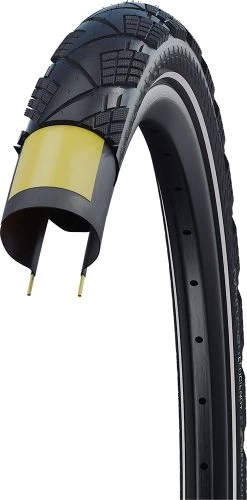 Schwalbe Marathon Efficiency Evo Super Race 28x2,15" Addix E-50 Pneu Pliant Transparent -Cube Boutique schwalbe marathon efficiency transparent reflex standard hs617 4