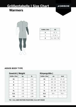 Assos RS TARGA - Jambières 7 Assos RS TARGA - Jambières -Cube Boutique sizing assos warmers