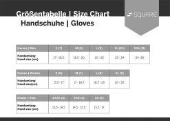 Active - Gants Thermiques -Cube Boutique sizing square handschuhe