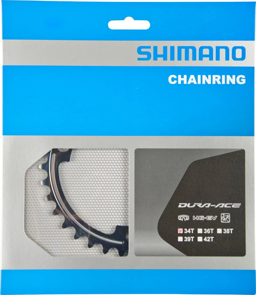 Shimano DURA ACE Plateau 11 Vitesses Pour FC-9000 34 Dents (MA) 1 Shimano DURA ACE Plateau 11 Vitesses Pour FC-9000 34 Dents (MA)